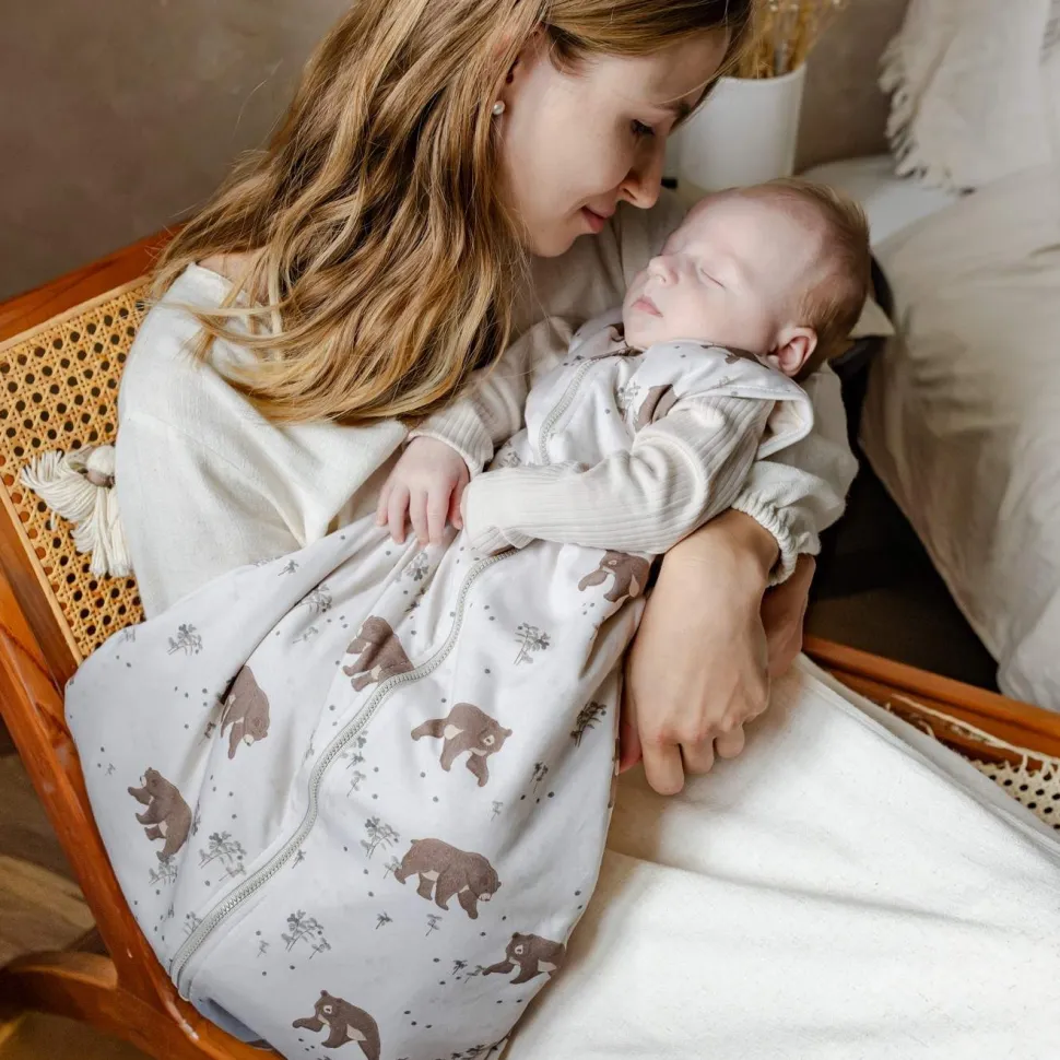 Śpiworek 2.5 TOG dla niemowlaka 0-6 mies. Temo