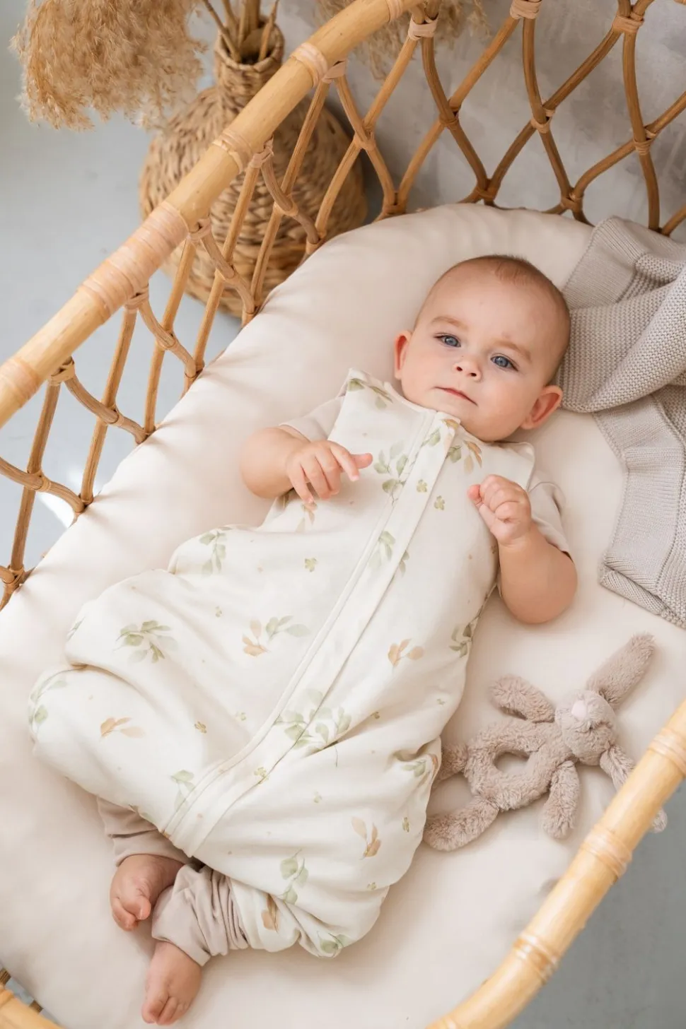 Śpiworek z nogawkami 2.5 TOG 6-12 mies. Eucalyptus