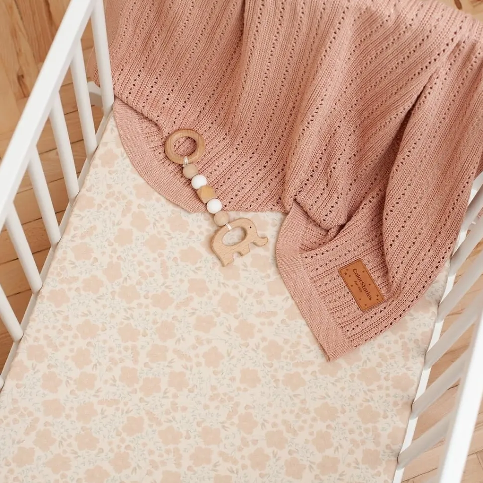 Prześcieradło do dostawki 90x60cm Primrose Beige