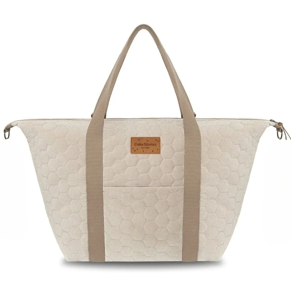 Torba do wózka XL Velvet Ciepły Beż