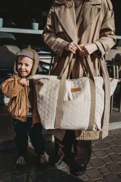 Torba do wózka XL Velvet Ciepły Beż