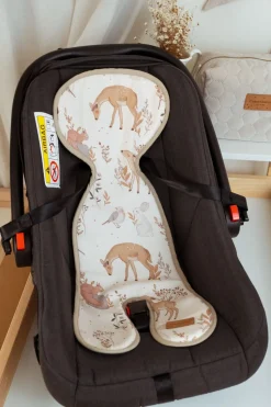 Wkładka antypotowa do fotelika Forest Friends Beige S (0-18 kg)