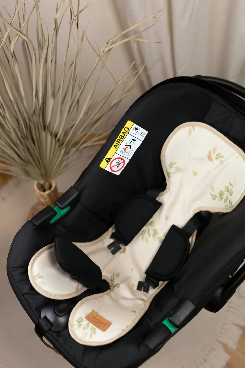 Wkładka antypotowa do fotelika Eucalyptus S (0-18 kg)