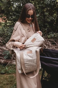 Zestaw Torba do wózka M + Kosmetyczka M 23×18 cm Herbs